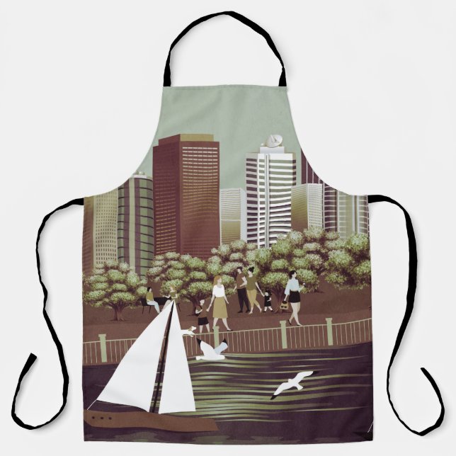 Schürze der städtischen Landschaft (Vorderseite)