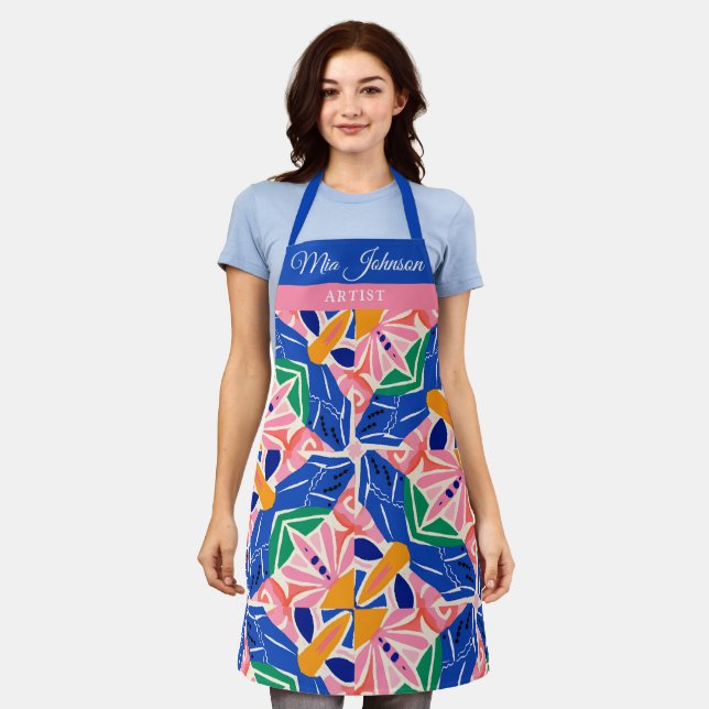 Schürze des Individuellen Namens (Getragen)