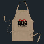 Schürze des Vaters<br><div class="desc">Vatertag Schürze für die GRILLEN und Grill von Papa Vater. Personalisierbar nach Namen. Niedliche Geschenkidee für Väter am Vatertag.</div>