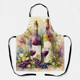 Schürze des Weinbergs