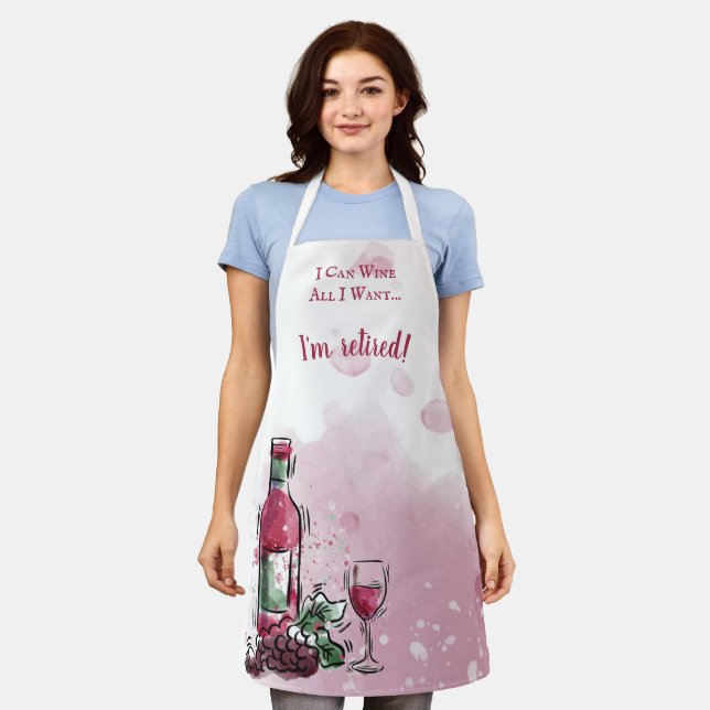 Schürze fein wie Wein (Getragen)