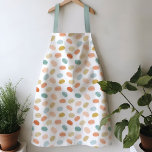 Schürze für farbenfrohe Aquarellbilder<br><div class="desc">Spielende Schürze für Backen, machen, Sie nennen in! Mit einem lustigen Aquarellmuster. Macht ein schönes Geschenk oder hängt an der Wand bis zum nächsten Gebrauch!</div>