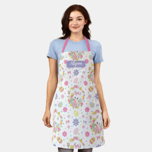 Schürze für Osterfarben-Muster