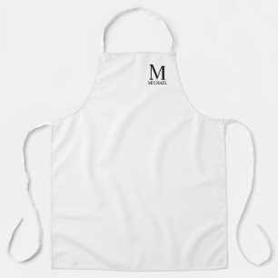 Schürze für personalisierte Monogramm und Name