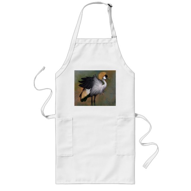 Schürze Graukrone Krane Bird (Vorne)