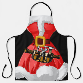 Schürze Holiday Santa Spaß