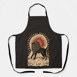 Schürze Leo Celestial Zodiac Art