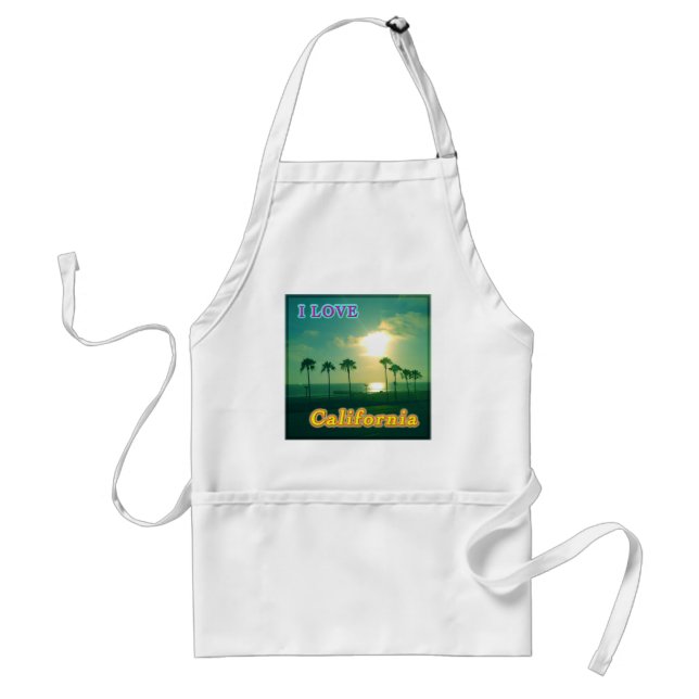 Schürze "Lovely California 1" (Vorne)