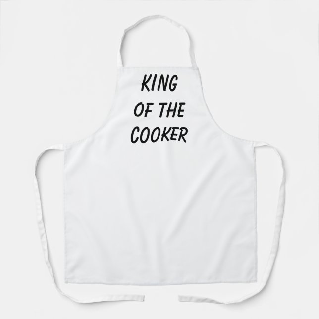 Schürze Men's King of the Herd Design (Vorderseite)