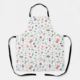 Schürze mit Blumen - Niedliche Geburtstag Geschenk