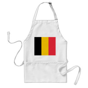 Schürze mit der Flagge Belgiens
