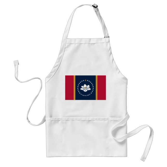 Schürze mit der Flagge von Mississippi (Vorne)