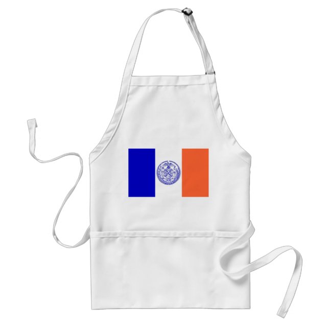 Schürze mit der Flagge von New York, USA (Vorne)