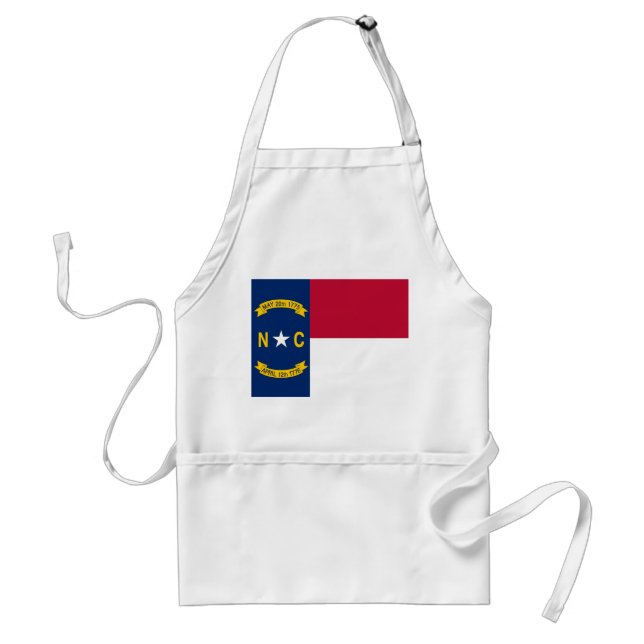 Schürze mit der Flagge von North Carolina, USA (Vorne)