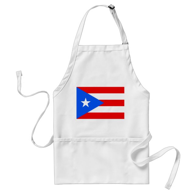 Schürze mit der Flagge von Puerto Rico, USA (Vorne)