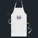 Schürze mit personalisierter Bezeichnung | Lavende<br><div class="desc">Schürze mit personalisierter Bezeichnung | Lavendel lila. Elegante mit Monogramm GRILLEN / Küche Schürze für Männer,  Frauen und Kinder. Stilvolle Schrift Typografie Anfangsbuchstaben. Schürze zum Grillen in khaki beige / Standard weiß und gelb. Lange und kurze Version. Machen Sie einen für Mama,  Mutter,  Ehefrau,  Tante,  Oma,  Tochter,  Freundin etc.</div>