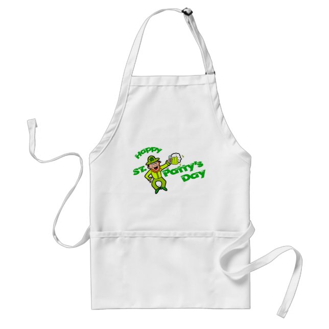 Schürze mit Zitat/St. Patrick's Day (Vorne)