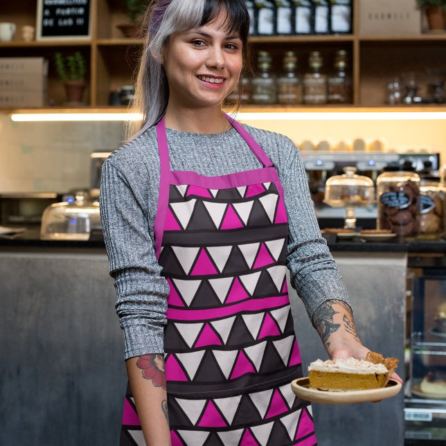 Schürze Rosa und Weiß (Von Creator hochgeladen)