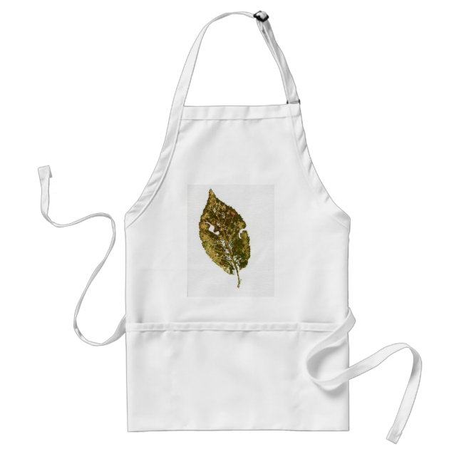 Schürze von Leaf Nature Print (Vorne)