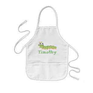 Schürze/Wurm für personalisierte Kinder Kinderschürze