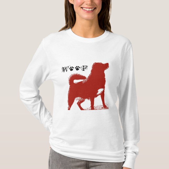 Schuss-Abnutzung für ein hoch entwickeltes Mädchen T-Shirt (Vorderseite)