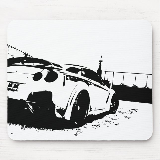 Schuss der Skyline-hinteren Ansicht Mousepad (Vorne)