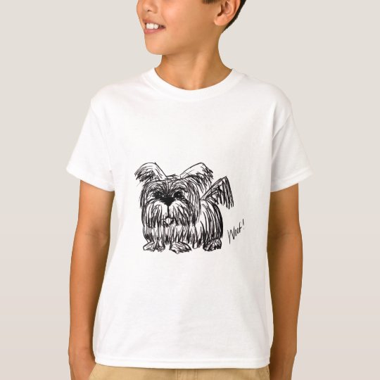 Schuss ein Staub-Mopp-Hund T-Shirt