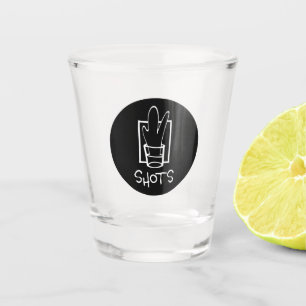 Schuss Schnapsglas