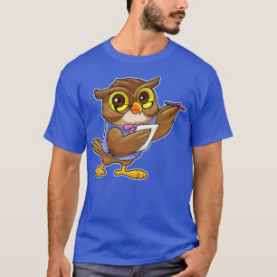 Schüssel als Sekretär mit Kugelschreiber Hinweis T-Shirt