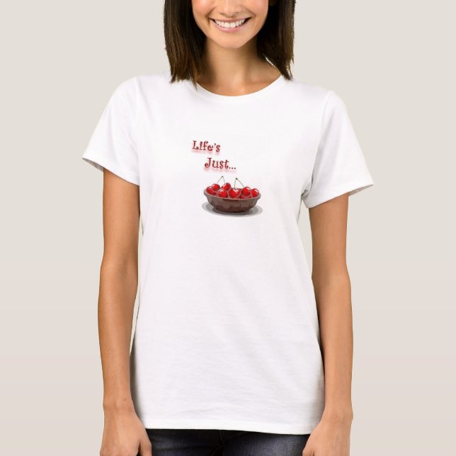 Schüssel des KirschT - Shirt (Vorderseite)
