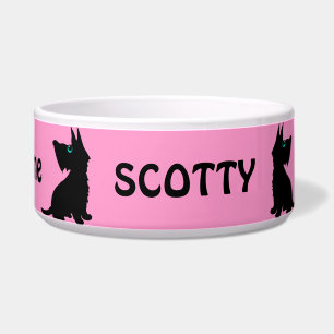 Schüssel für weibliche Scotty Hunde