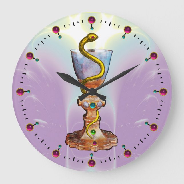 SCHÜSSEL HYGEIA, APOTHEKE GROßE WANDUHR (Vorderseite)