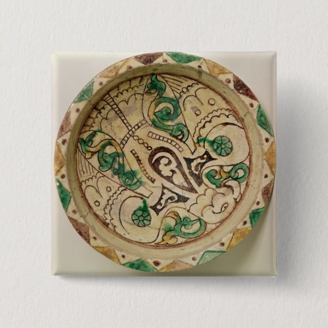 Schüssel (Töpferware) Button (Vorderseite)