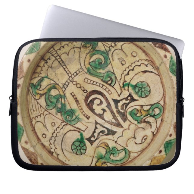 Schüssel (Töpferware) Laptopschutzhülle (Vorderseite)