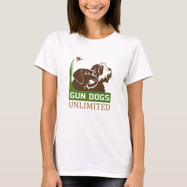 Schusshunde T-Shirt (Vorderseite)