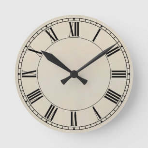 Schüttel-Apparatart 02 - Antiqued Runde Wanduhr