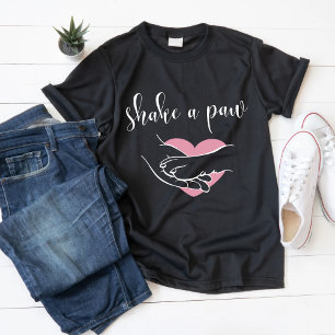 Schütteln eines Paw-T - Shirt - Niedliches Pet-Lov