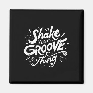Schütteln Sie Ihre Groove, die Retro-Tanzfläche lä Magnet