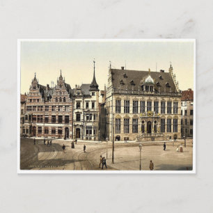 Schutting, Bremen, Deutschland seltenes Photochrom Postkarte