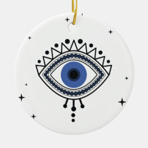 Schutz der bösen Augen ethnische Talisman Magie b Keramik Ornament