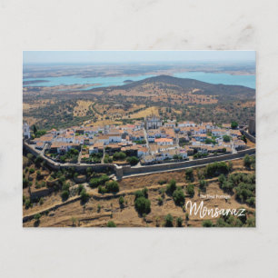 Schutz der Grenze - Monsaraz Portugal Postkarte