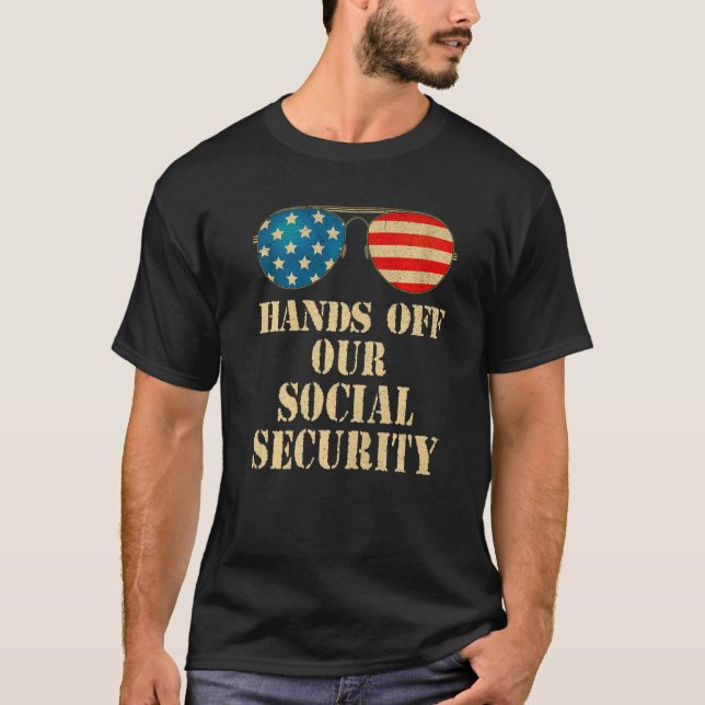 Schutz der Hände im Sozialversicherungsbereich T-Shirt (Vorderseite)