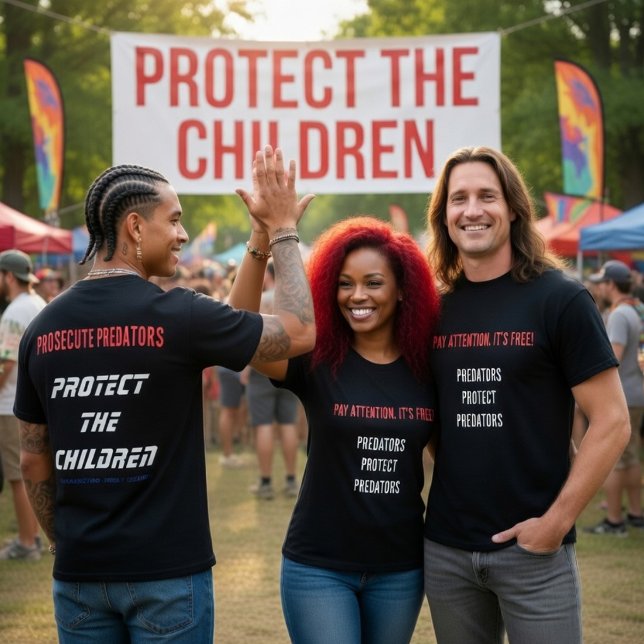 Schutz der Kinder - P3-T - Shirt (Von Creator hochgeladen)