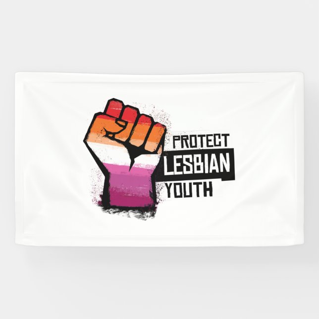 Schutz der lesbischen Jugend Banner (Horizontal)