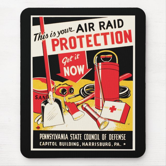 Schutz der Luft Mousepad (Vorne)