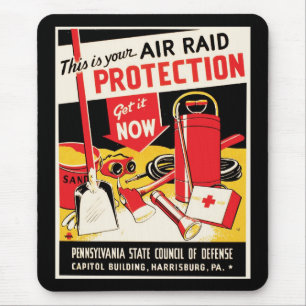Schutz der Luft Mousepad