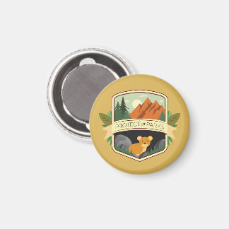 Schutz der Parks Pika Magnet