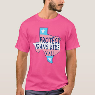 Schutz der Transgender-Flag für Trans Kids Lgbtq R T-Shirt