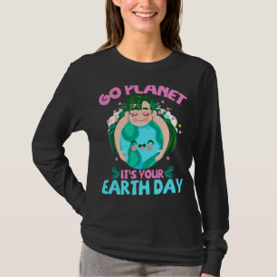 Schutz der Umwelt auf dem Planeten Erde T-Shirt
