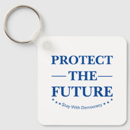 Schutz der Zukunft Schlüsselanhänger